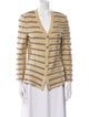 St. John Collection Striped Blazer