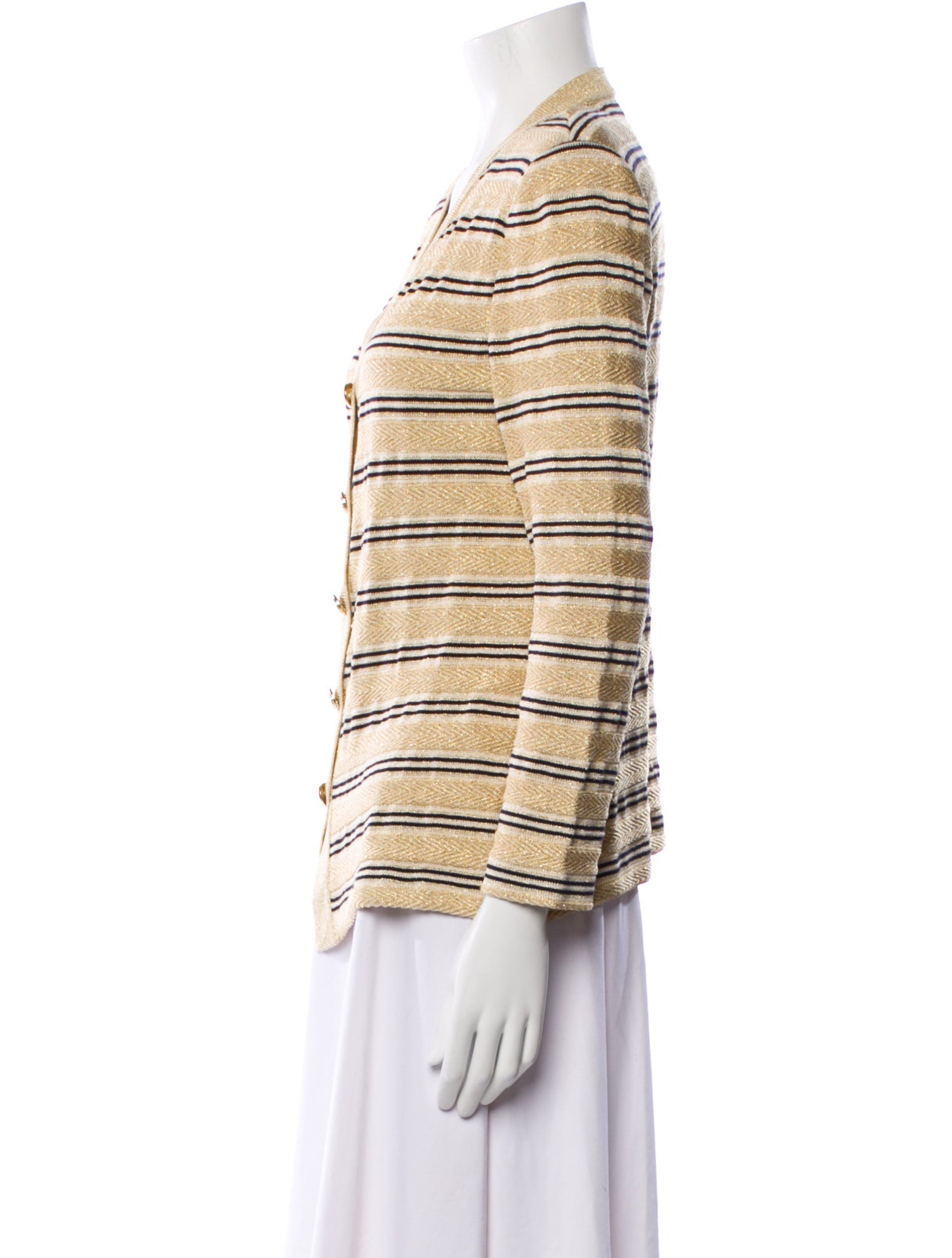 St. John Collection Striped Blazer