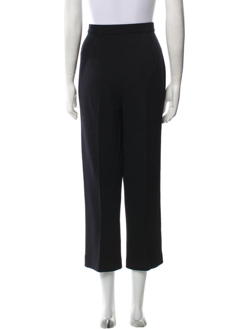 St. John Collection Wool Wide Leg Pants