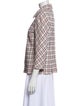 St. John Collection Plaid Print Jacket