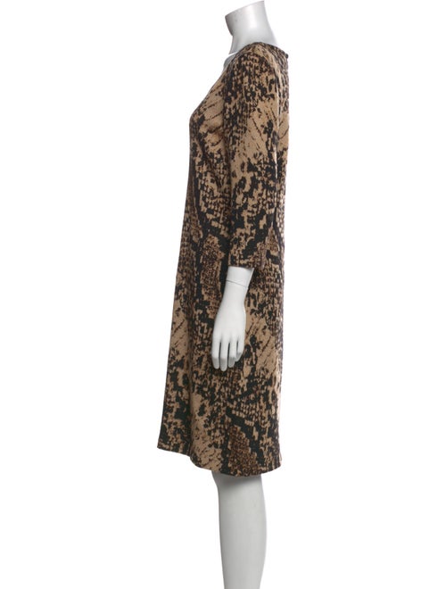 St. John Collection Wool Knee-Length Dress