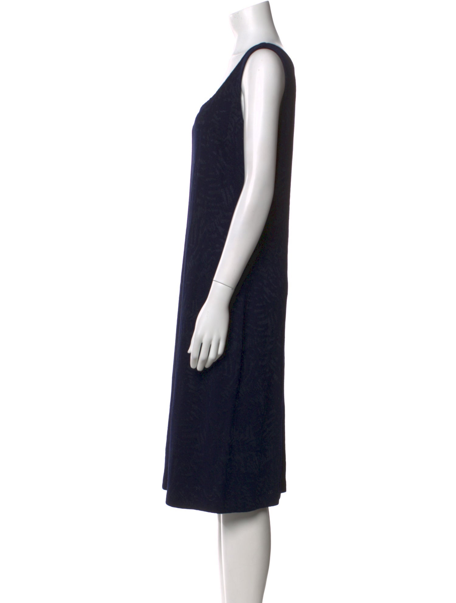 St. John Collection Scoop Neck Midi Length Dress w/ Tags