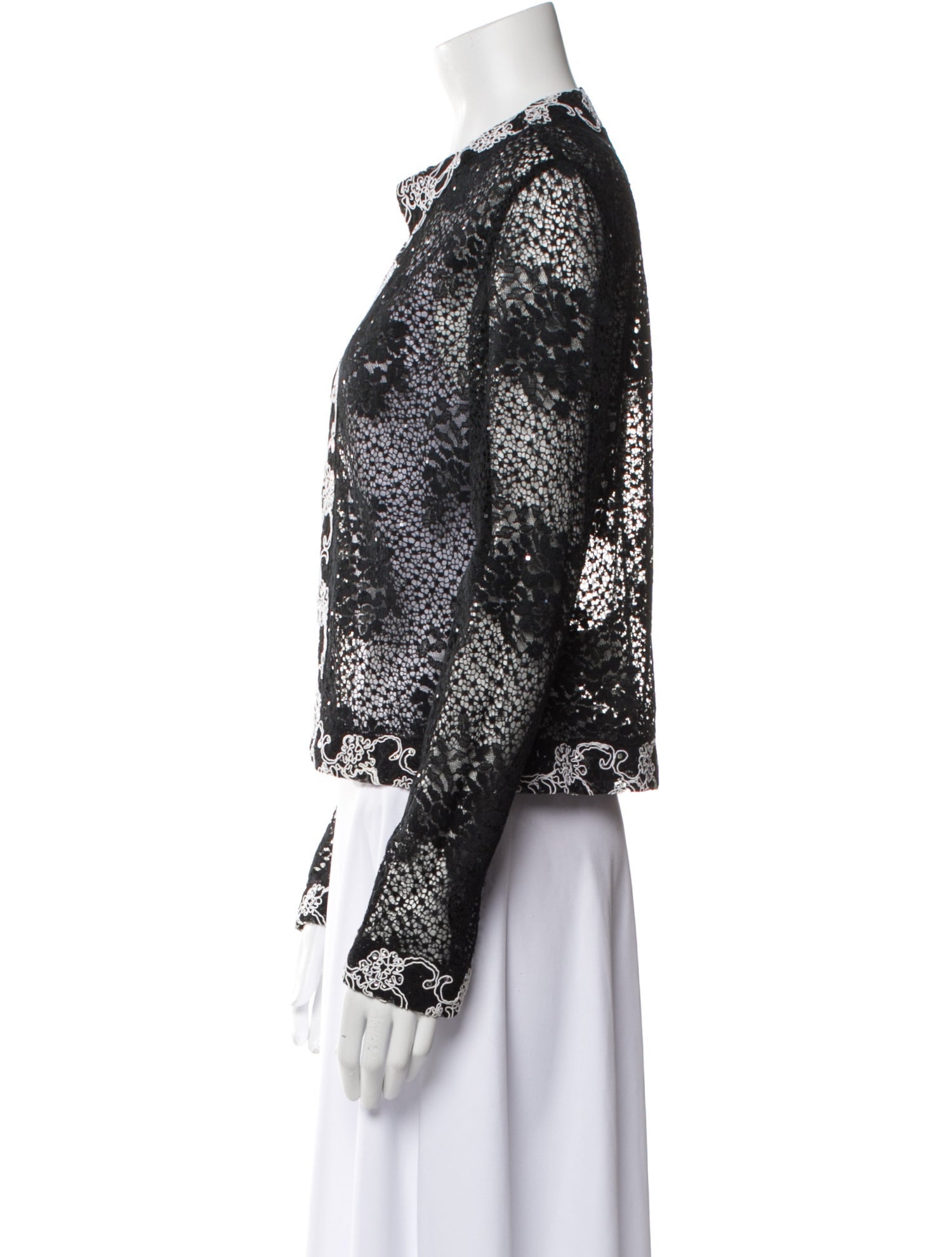 St. John Evening Printed Evening Jacket