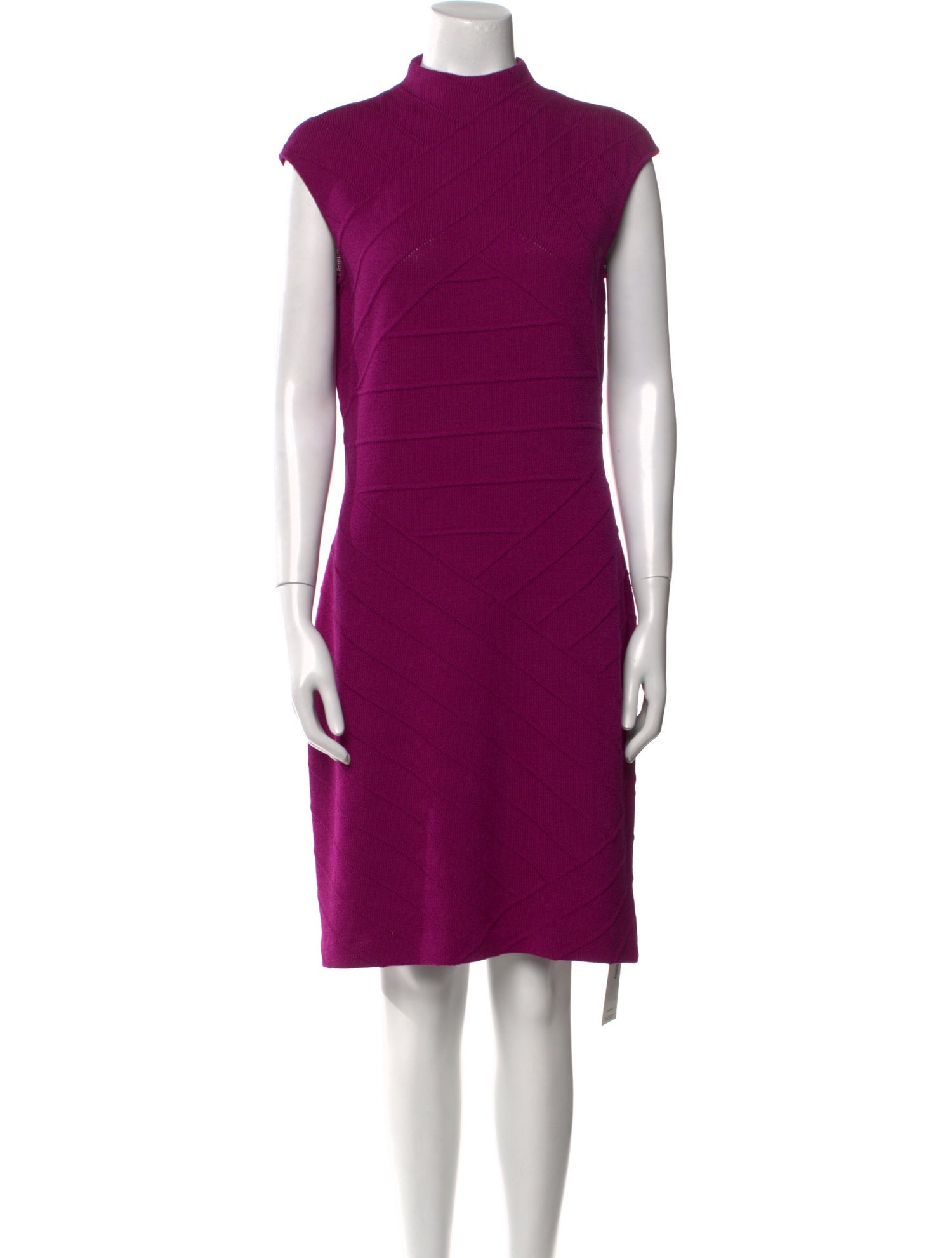 St. John Collection Wool Knee-Length Dress