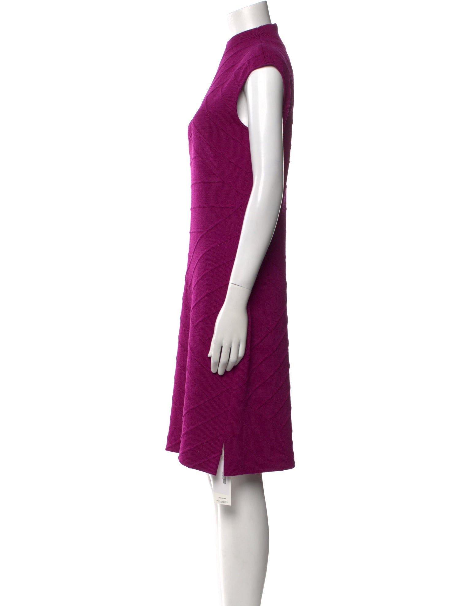 St. John Collection Wool Knee-Length Dress