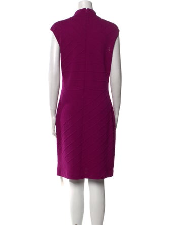 St. John Collection Wool Knee-Length Dress