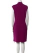 St. John Collection Wool Knee-Length Dress