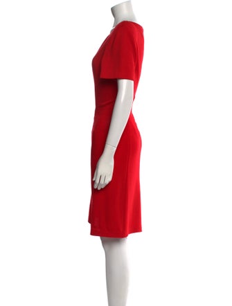 St. John Collection Wool Knee-Length Dress
