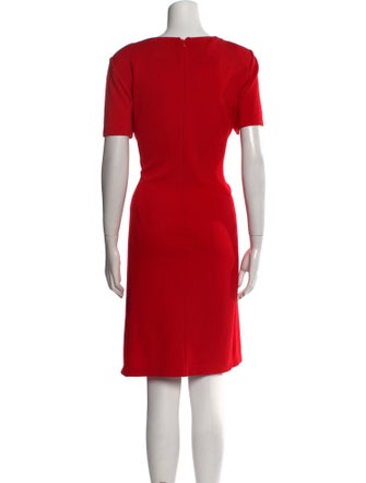 St. John Collection Wool Knee-Length Dress