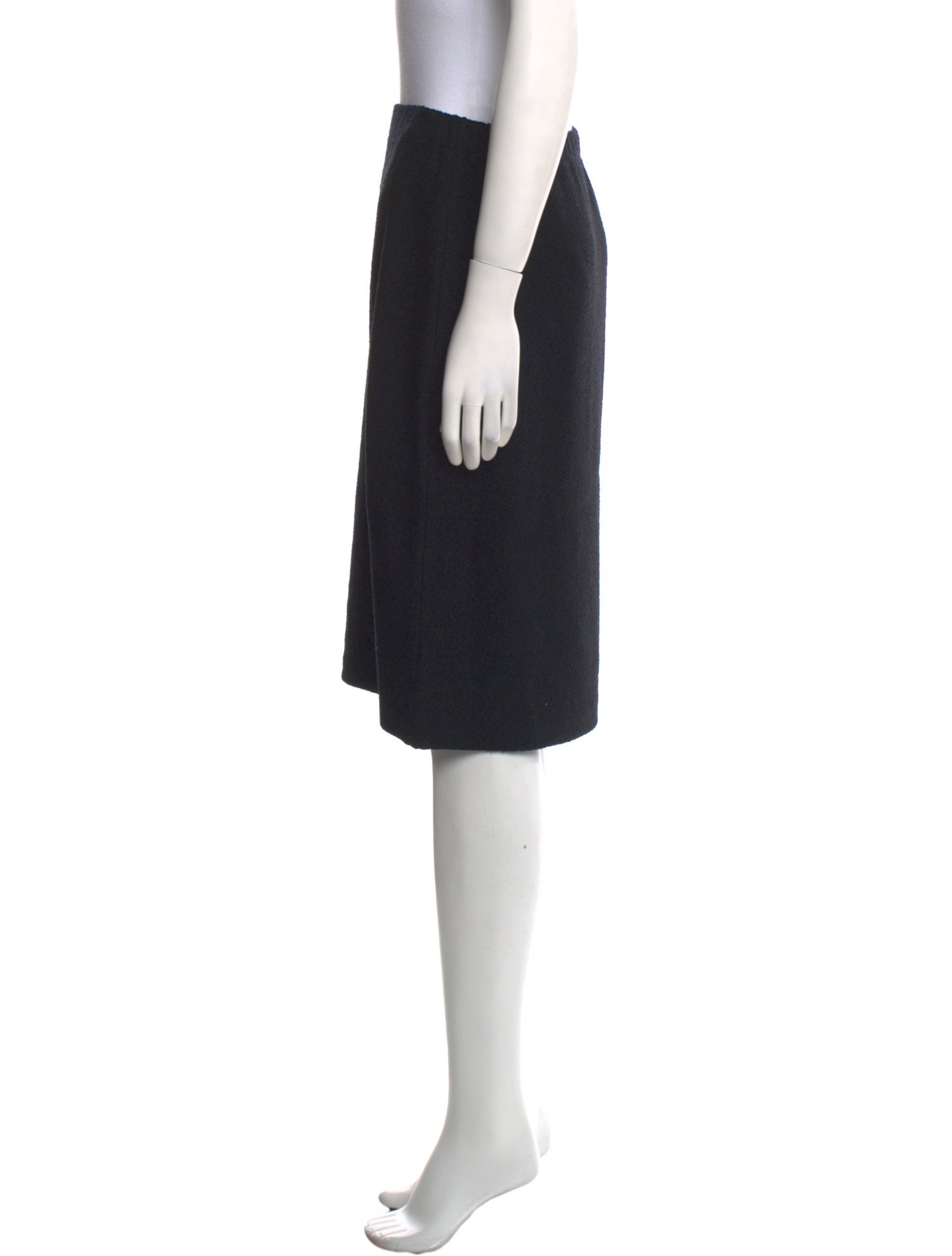 St. John Collection Wool Knee-Length Skirt