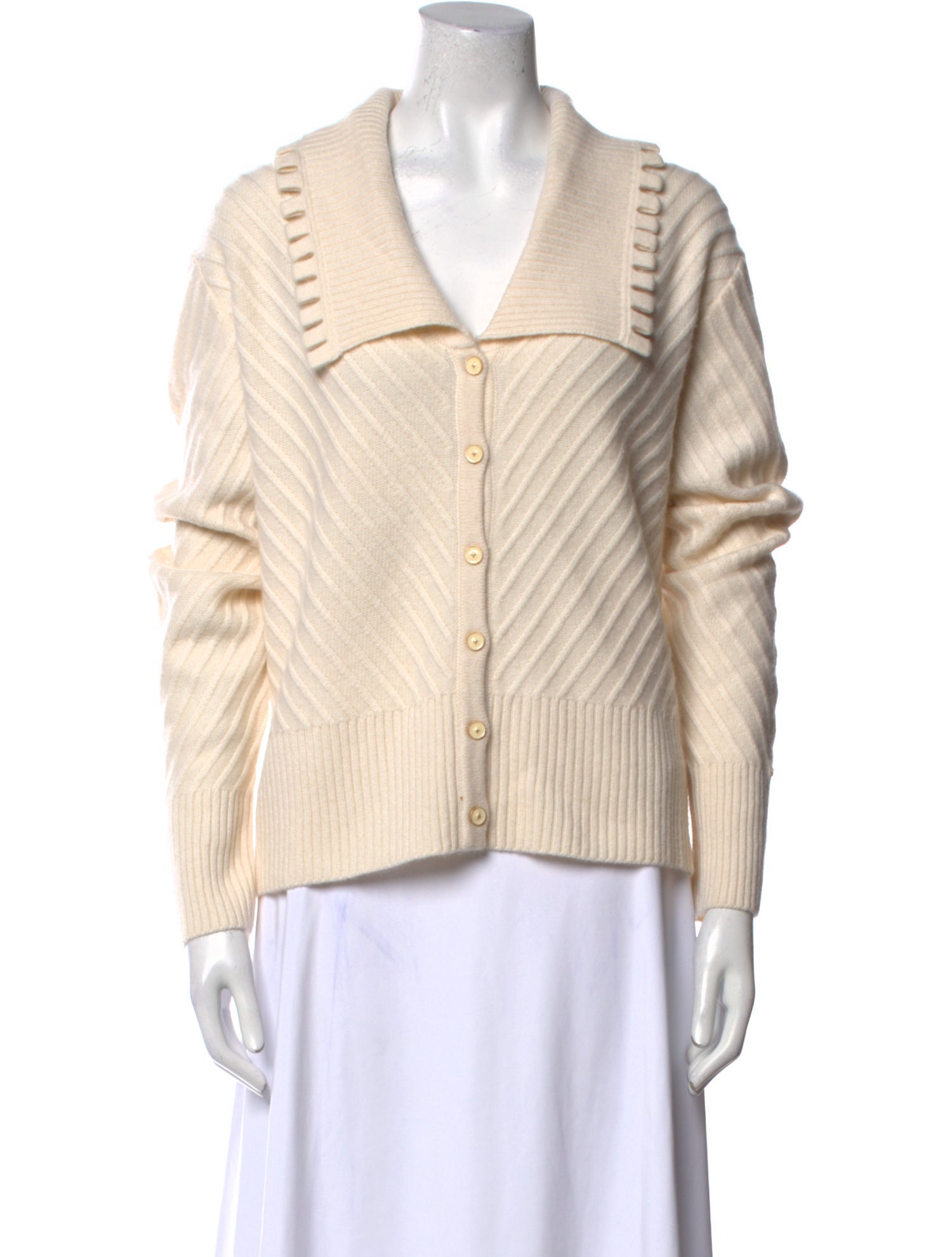 St. John Collection Cashmere V-Neck Sweater