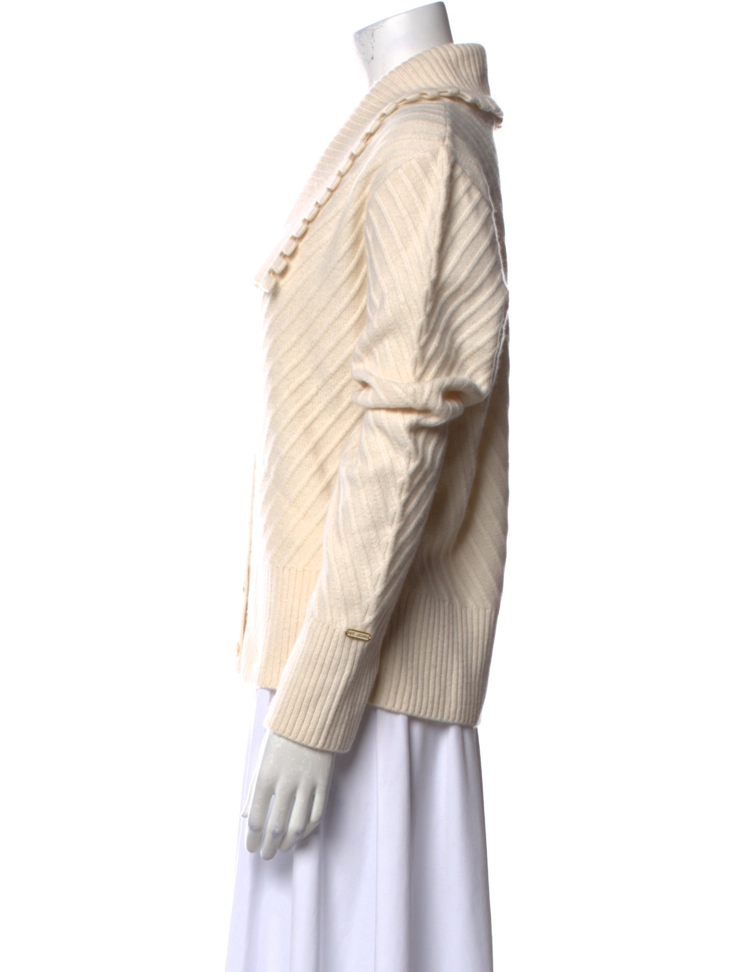 St. John Collection Cashmere V-Neck Sweater