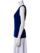 St. John Collection Wool Scoop Neck Top