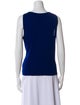 St. John Collection Wool Scoop Neck Top
