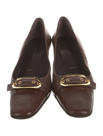 St. John Collection Leather Pumps