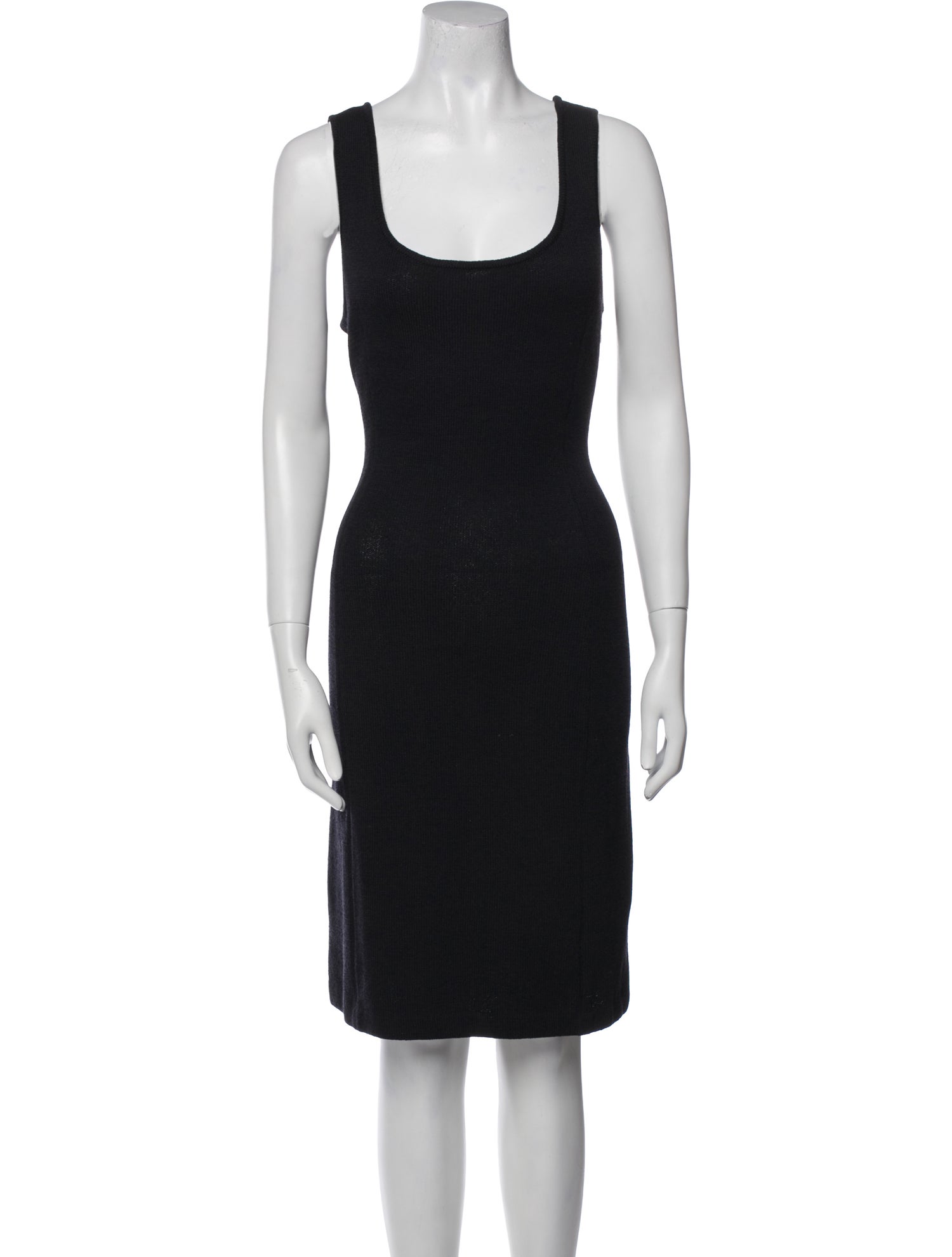St. John Collection Wool Knee-Length Dress