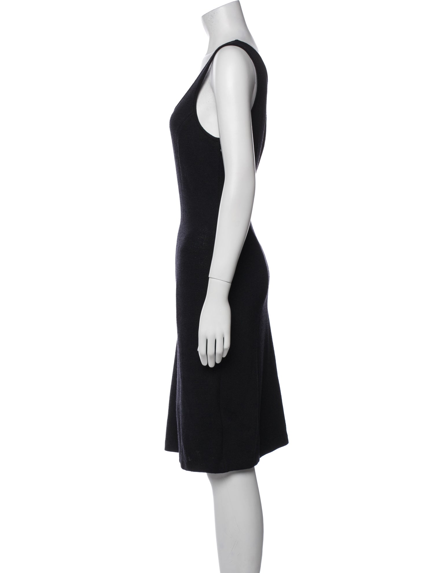 St. John Collection Wool Knee-Length Dress