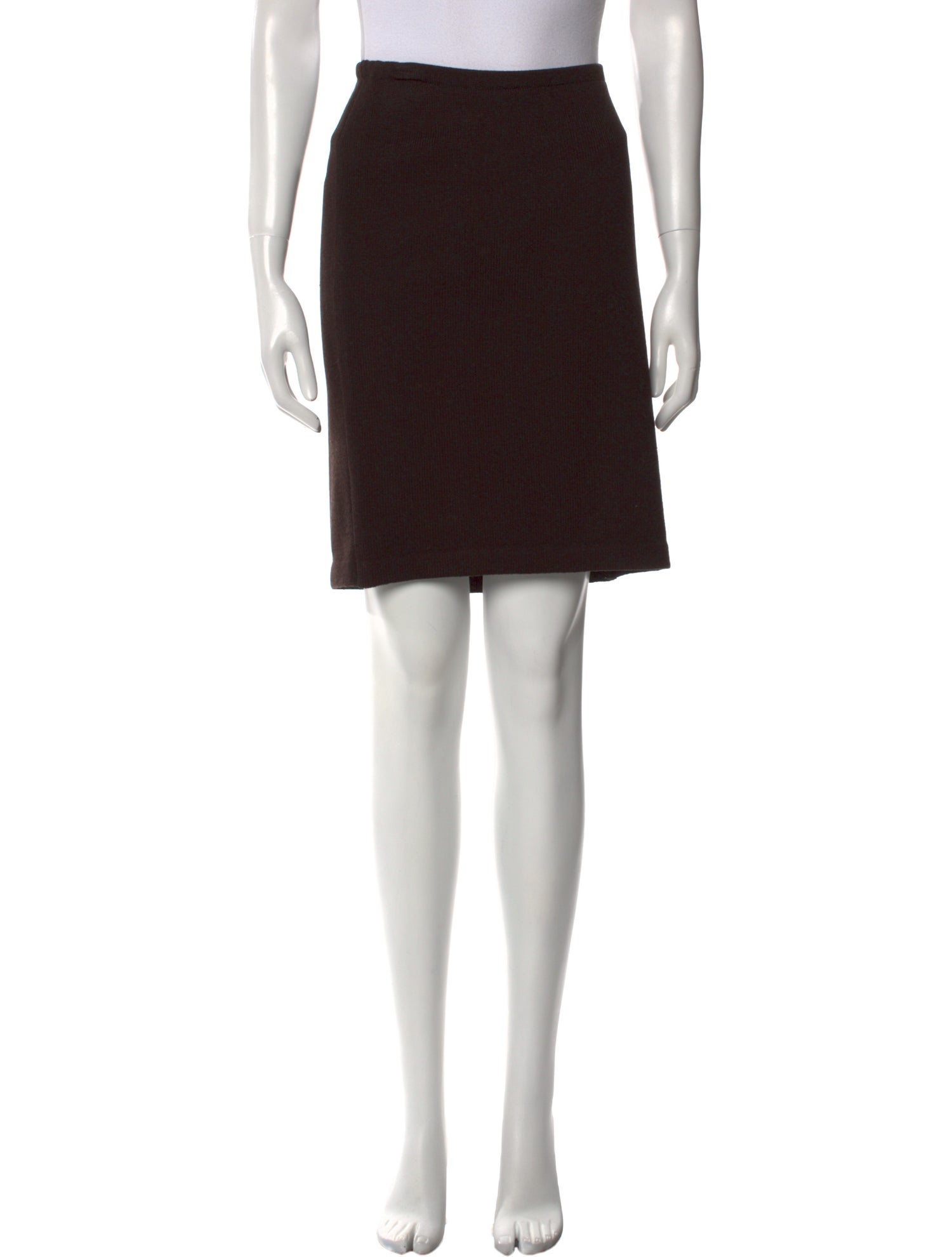 St. John Collection Wool Knee-Length Skirt