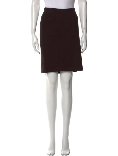 St. John Collection Wool Knee-Length Skirt