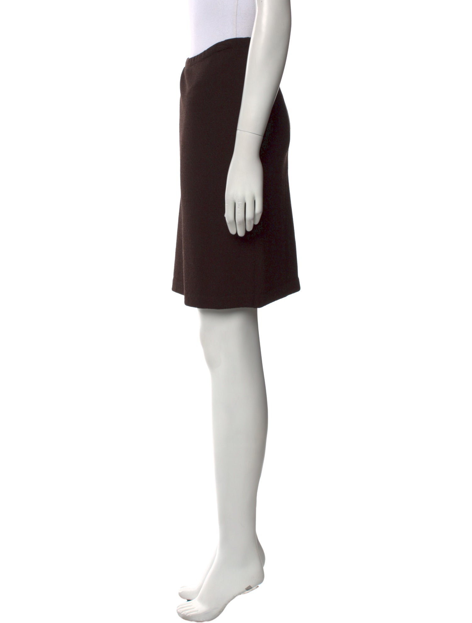 St. John Collection Wool Knee-Length Skirt