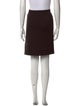 St. John Collection Wool Knee-Length Skirt