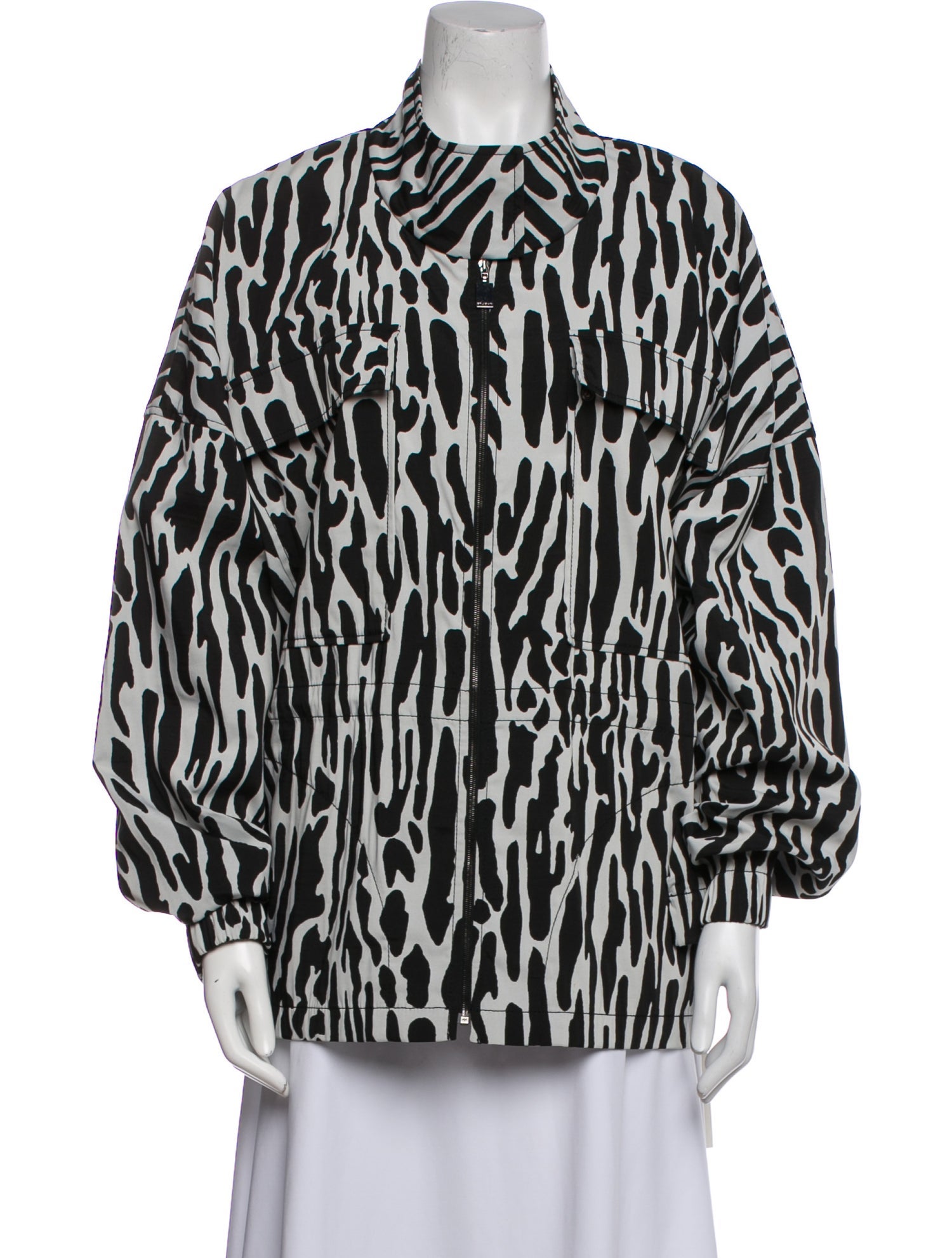St. John Collection Animal Print Jacket