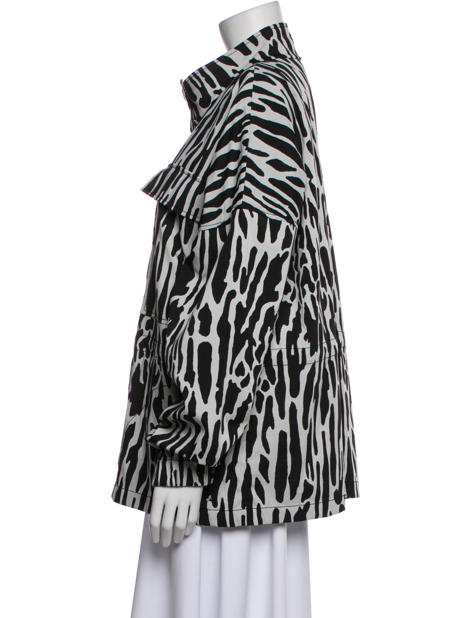 St. John Collection Animal Print Jacket