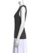 St. John Collection V-Neck Sleeveless Top
