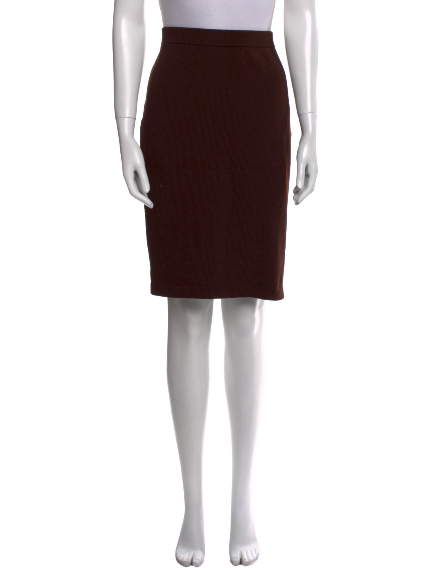 St. John Collection Wool Knee-Length Skirt