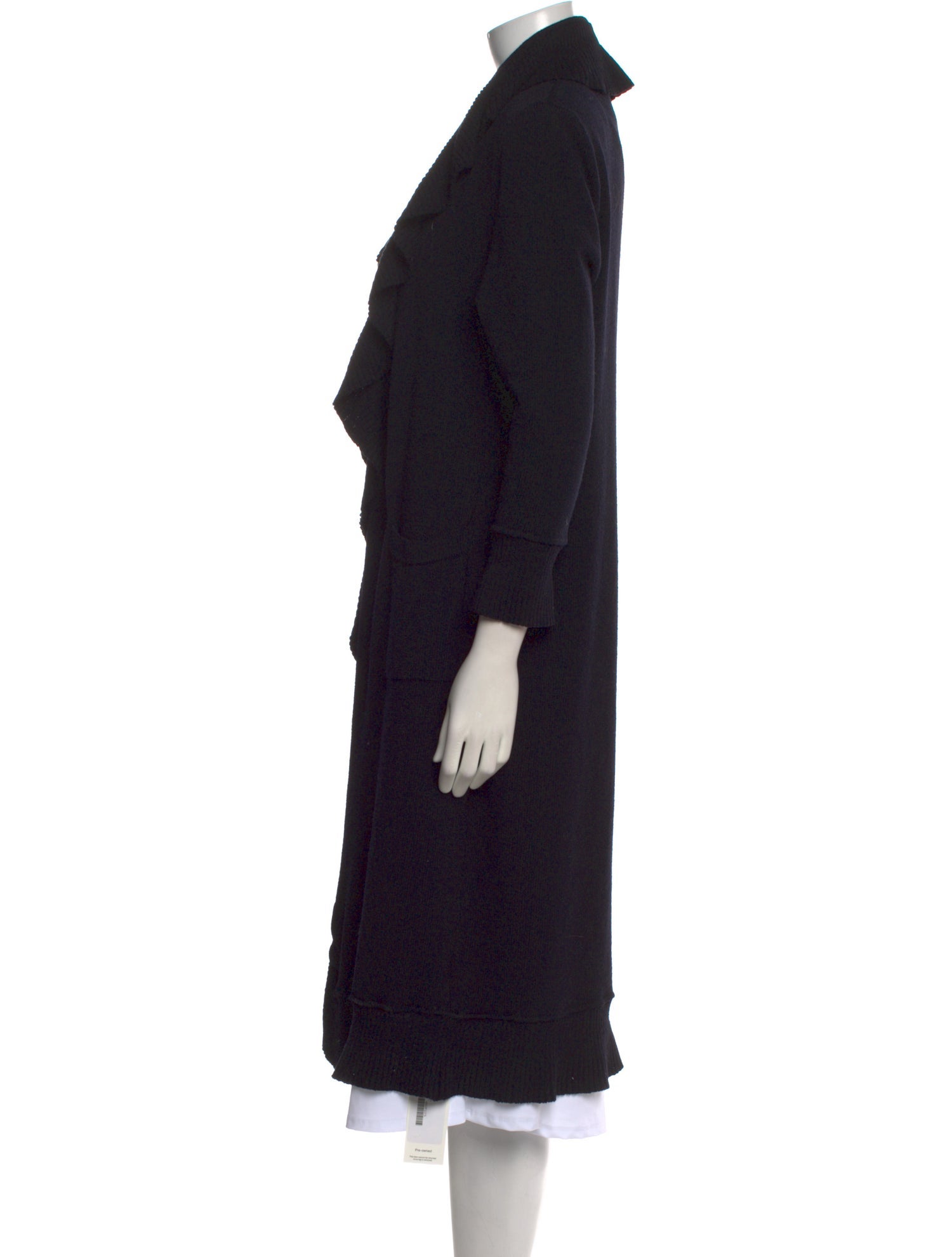 St. John Collection Wool Plunge Neckline Sweater