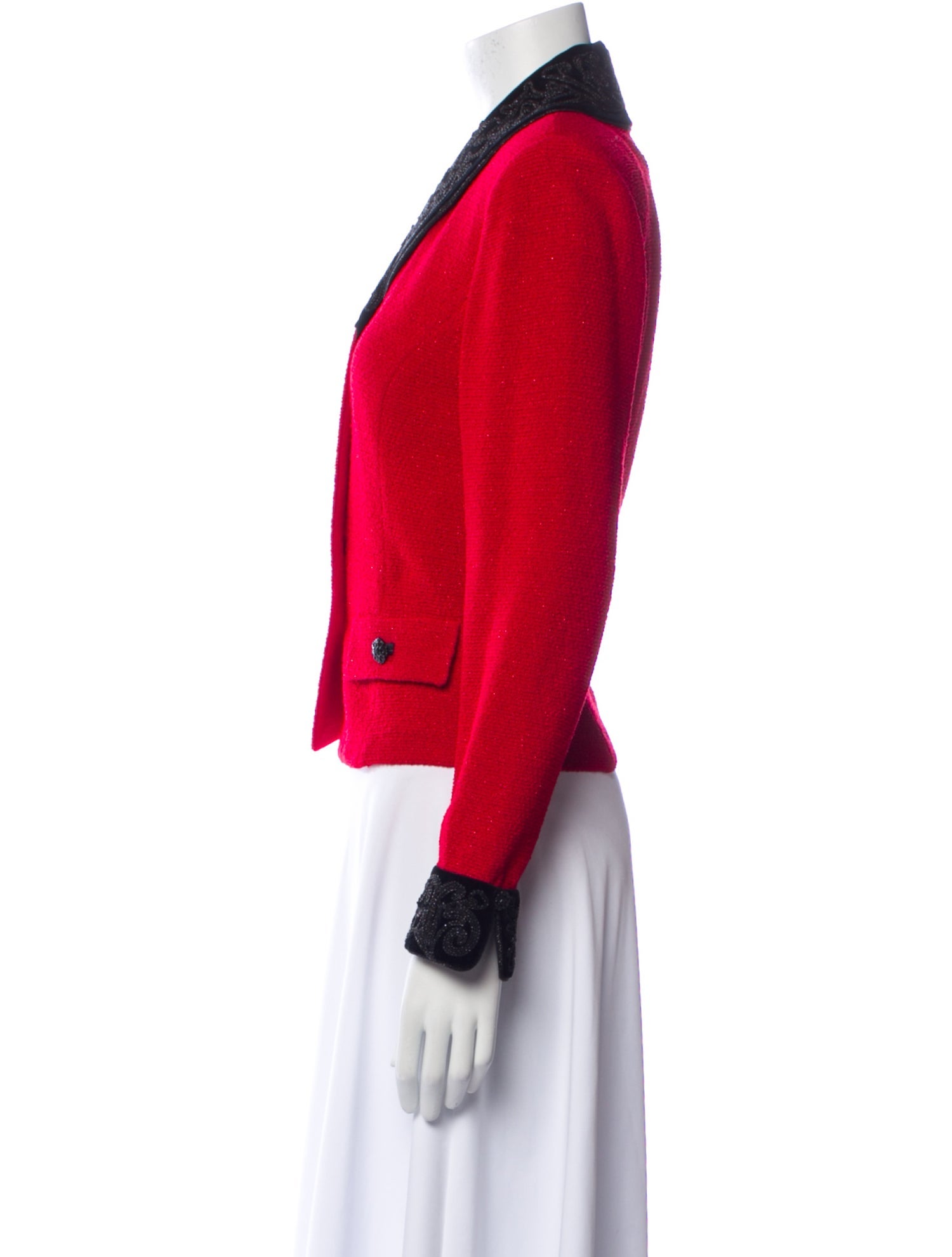 St. John Collection Striped Blazer