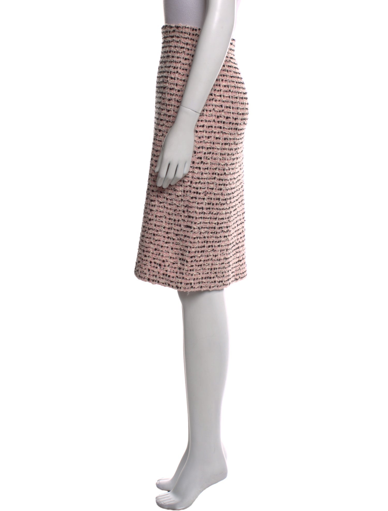 St. John Collection Printed Knee-Length Skirt