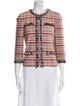 St. John Collection Wool Tweed Pattern Evening Jacket