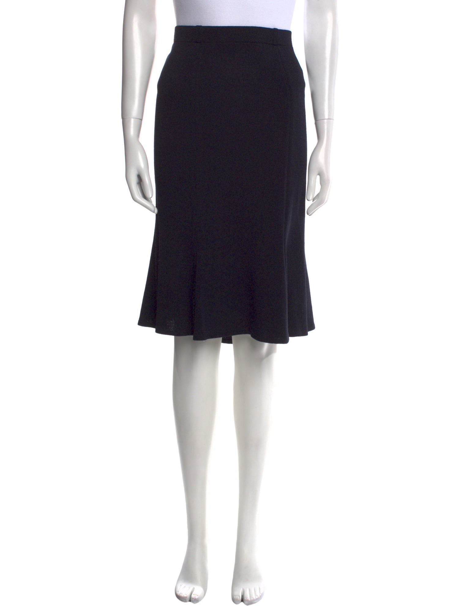 St. John Collection Wool Knee-Length Skirt