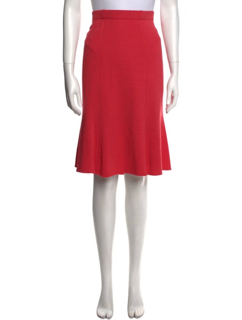 St. John Collection Wool Knee-Length Skirt