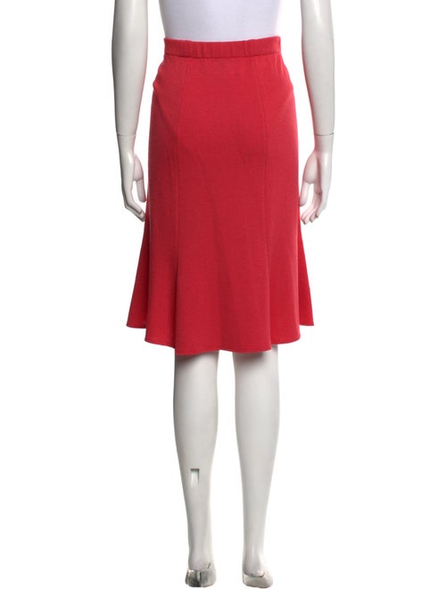 St. John Collection Wool Knee-Length Skirt