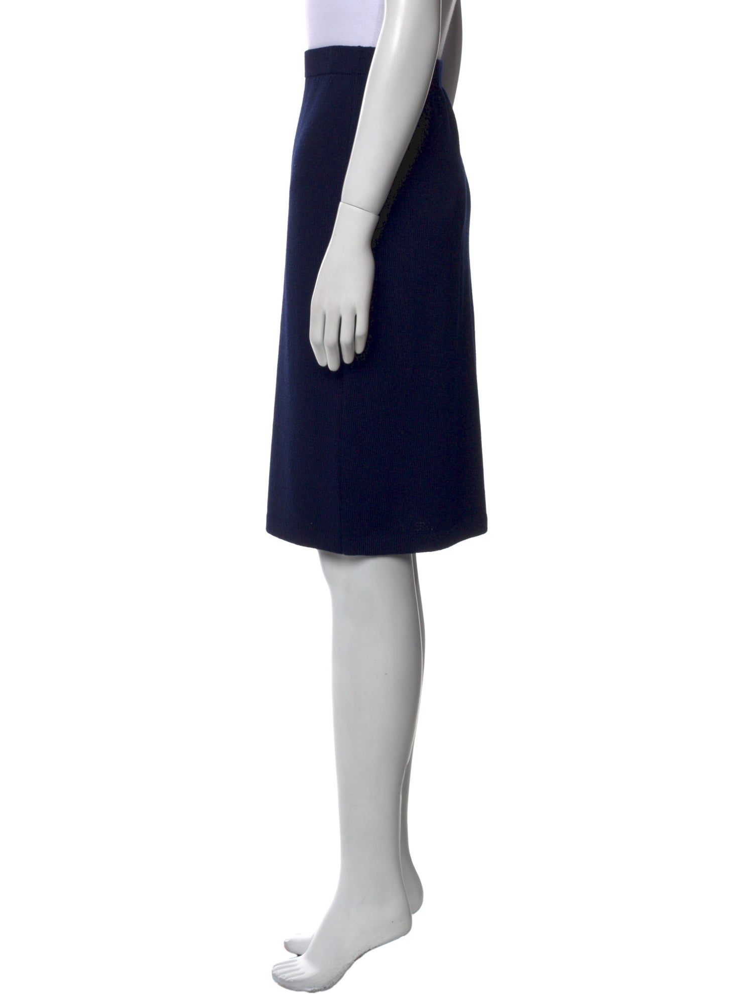 St. John Collection Wool Knee-Length Skirt