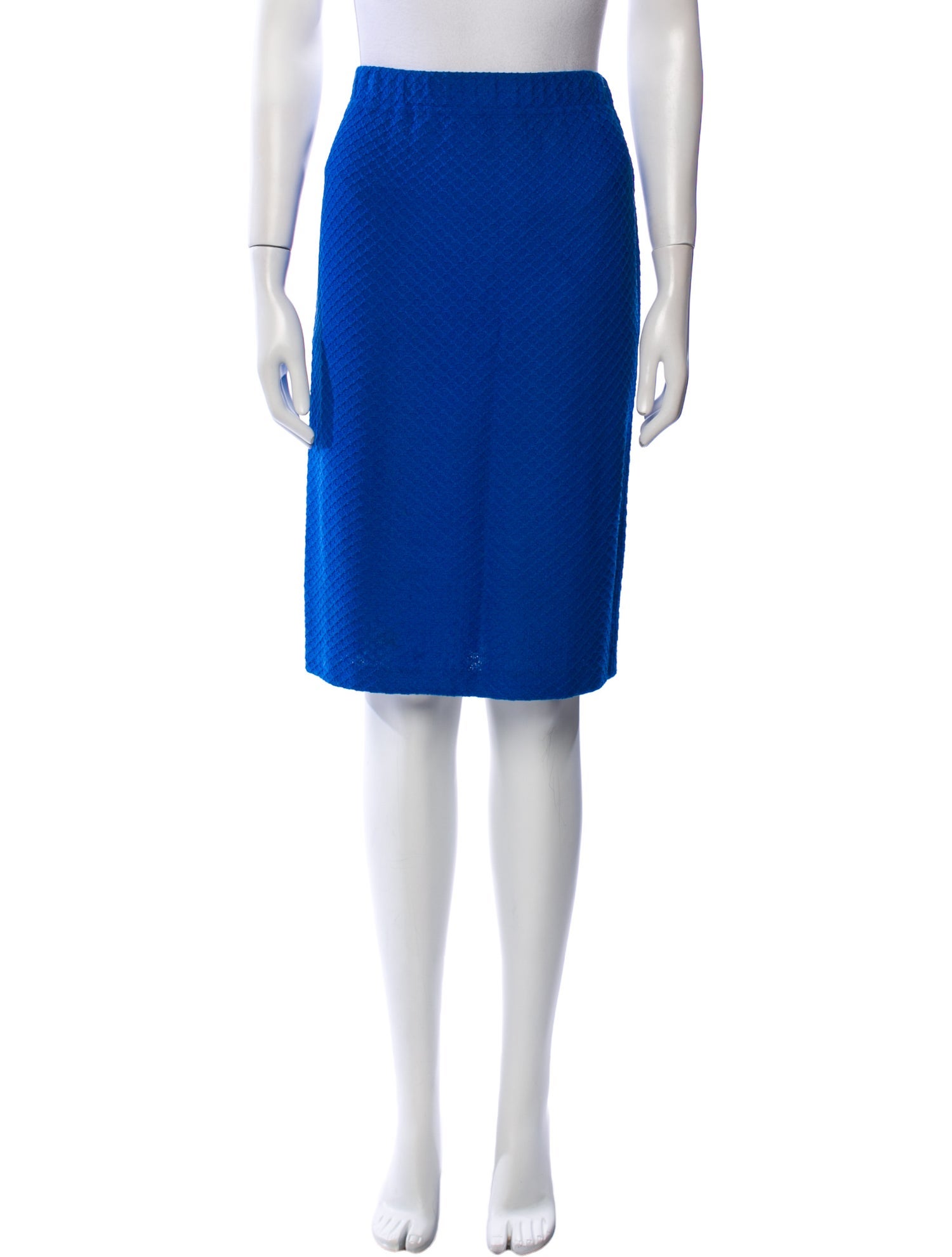 St. John Collection Wool Knee-Length Skirt
