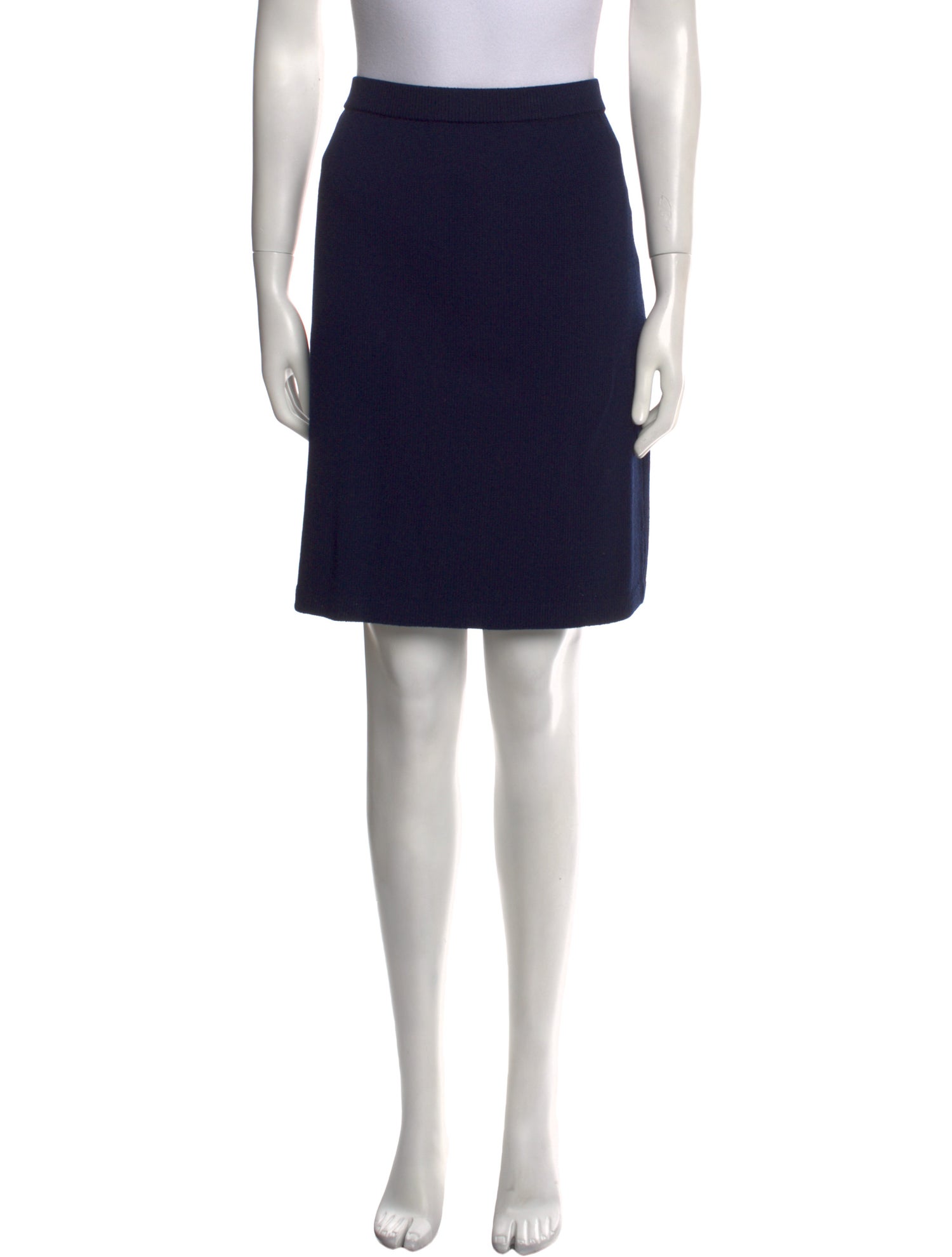 St. John Collection Wool Knee-Length Skirt