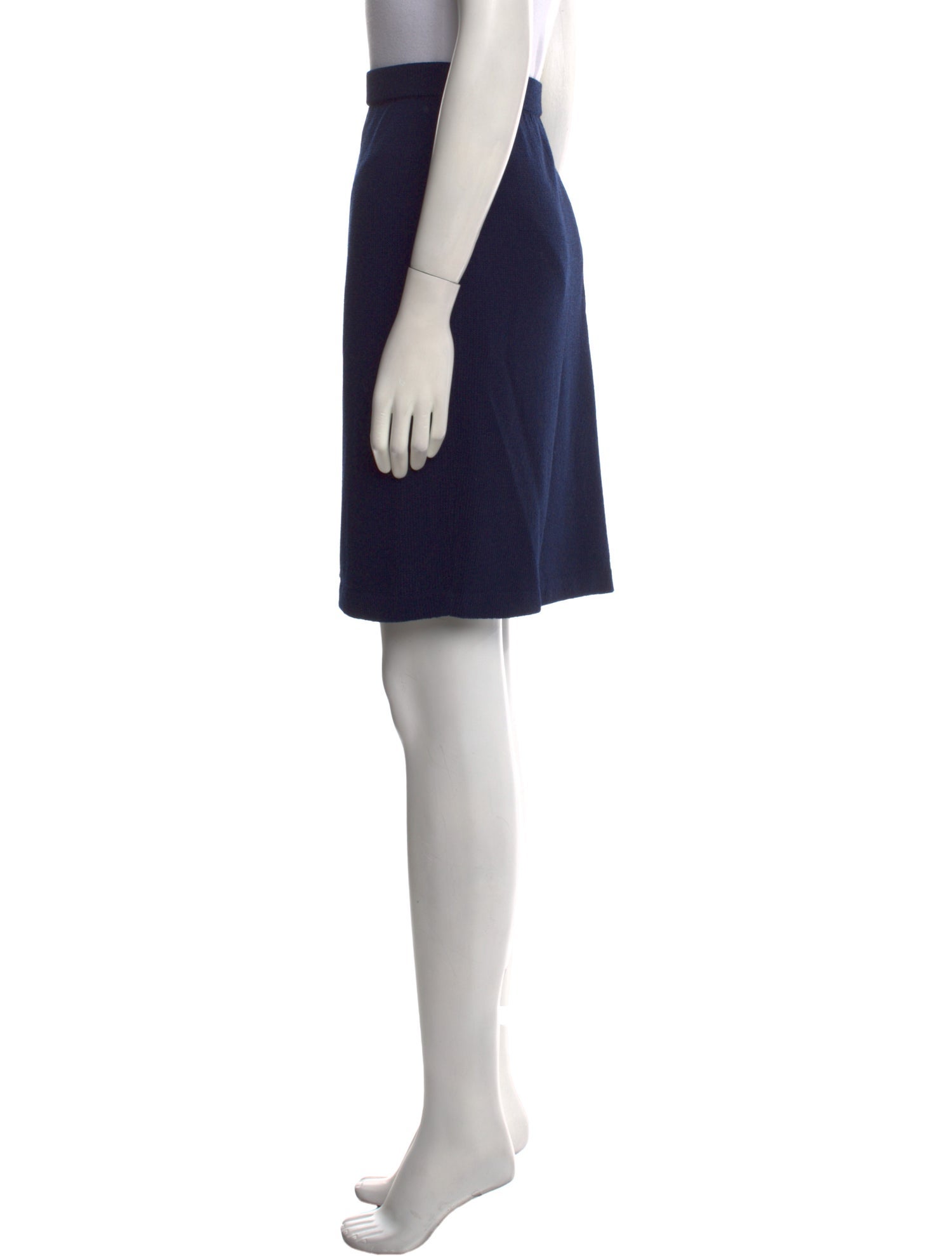 St. John Collection Wool Knee-Length Skirt