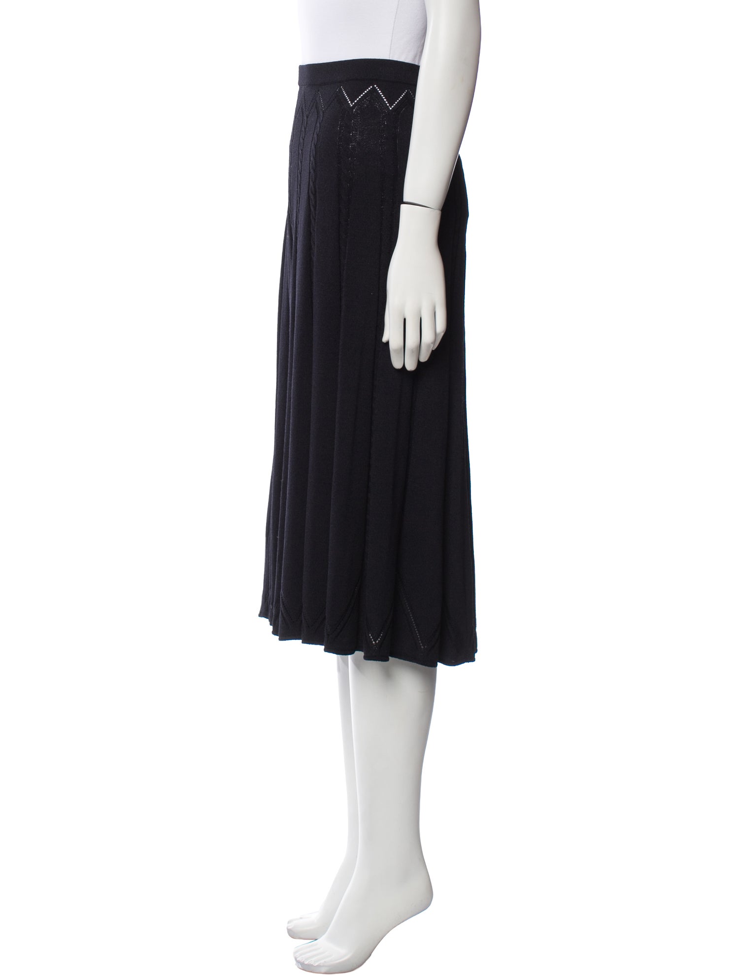 St. John Collection Midi Length Skirt