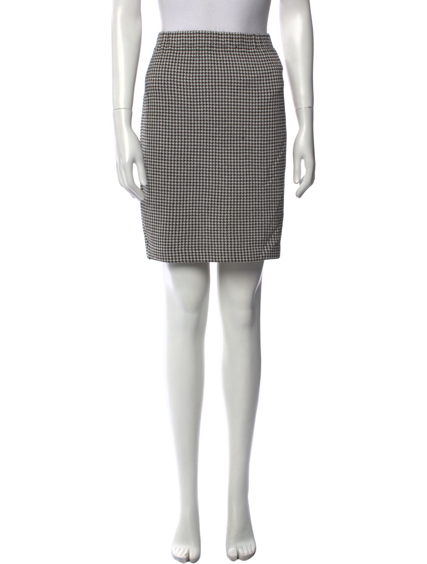 St. John Collection Printed Mini Skirt