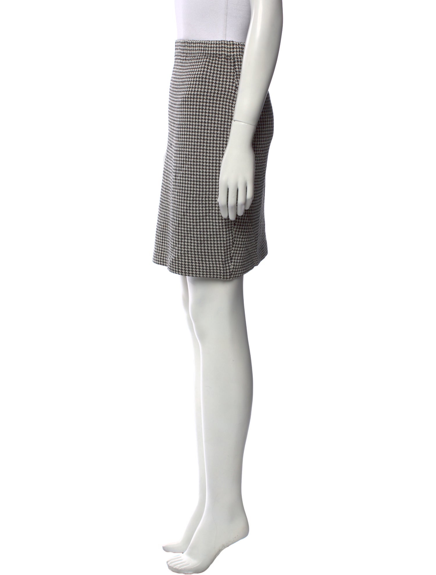 St. John Collection Printed Mini Skirt