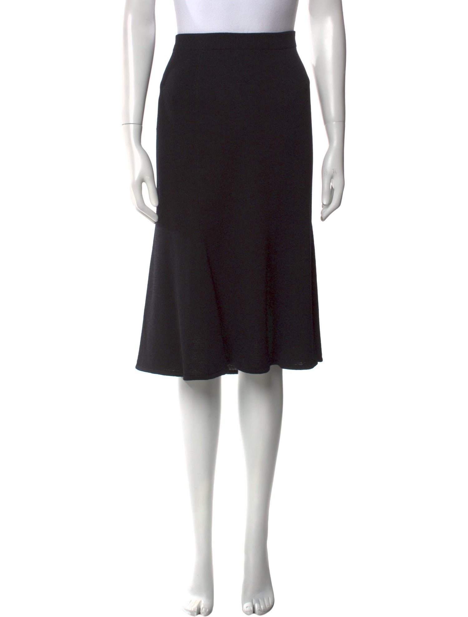 St. John Collection Wool Knee-Length Skirt