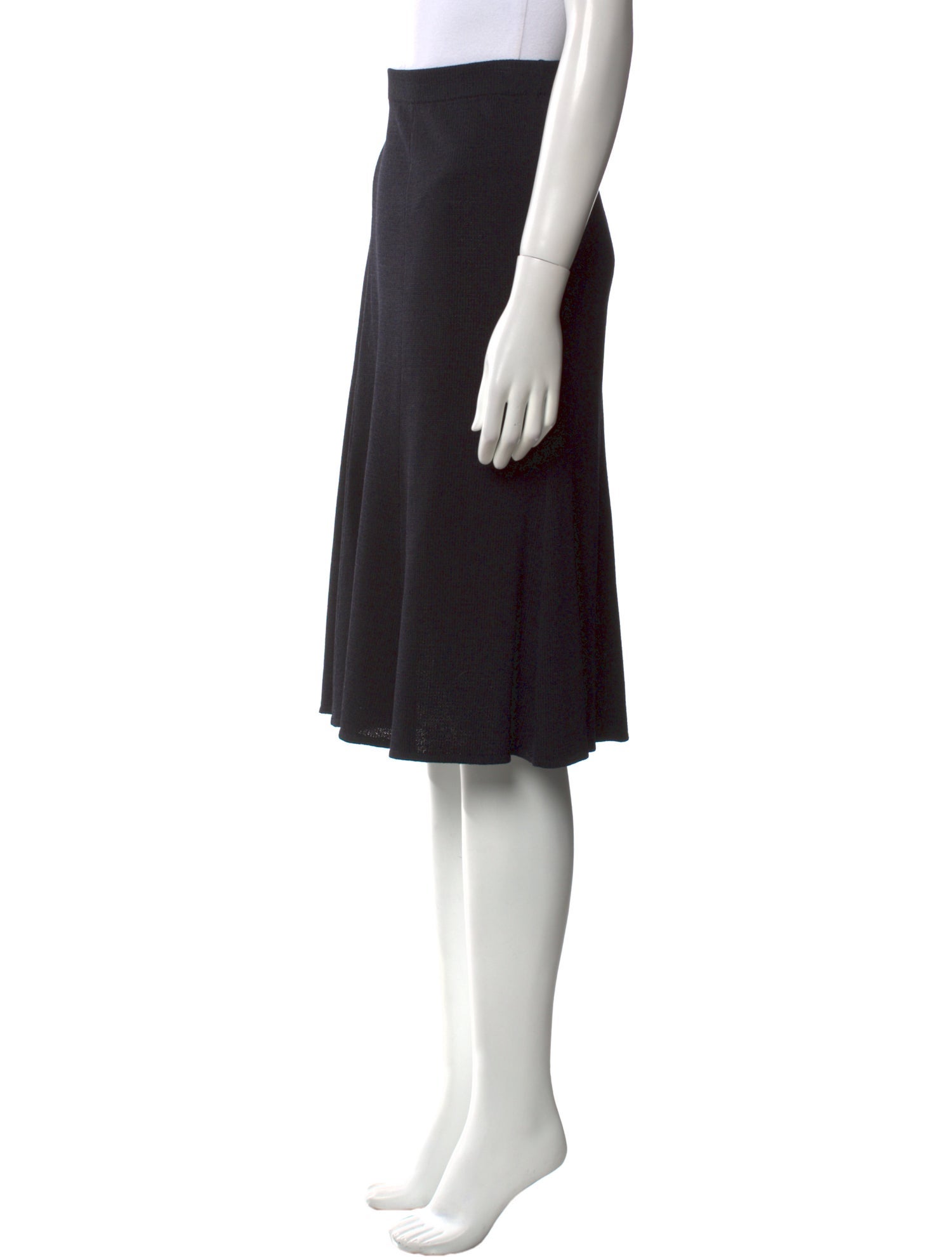 St. John Collection Wool Knee-Length Skirt