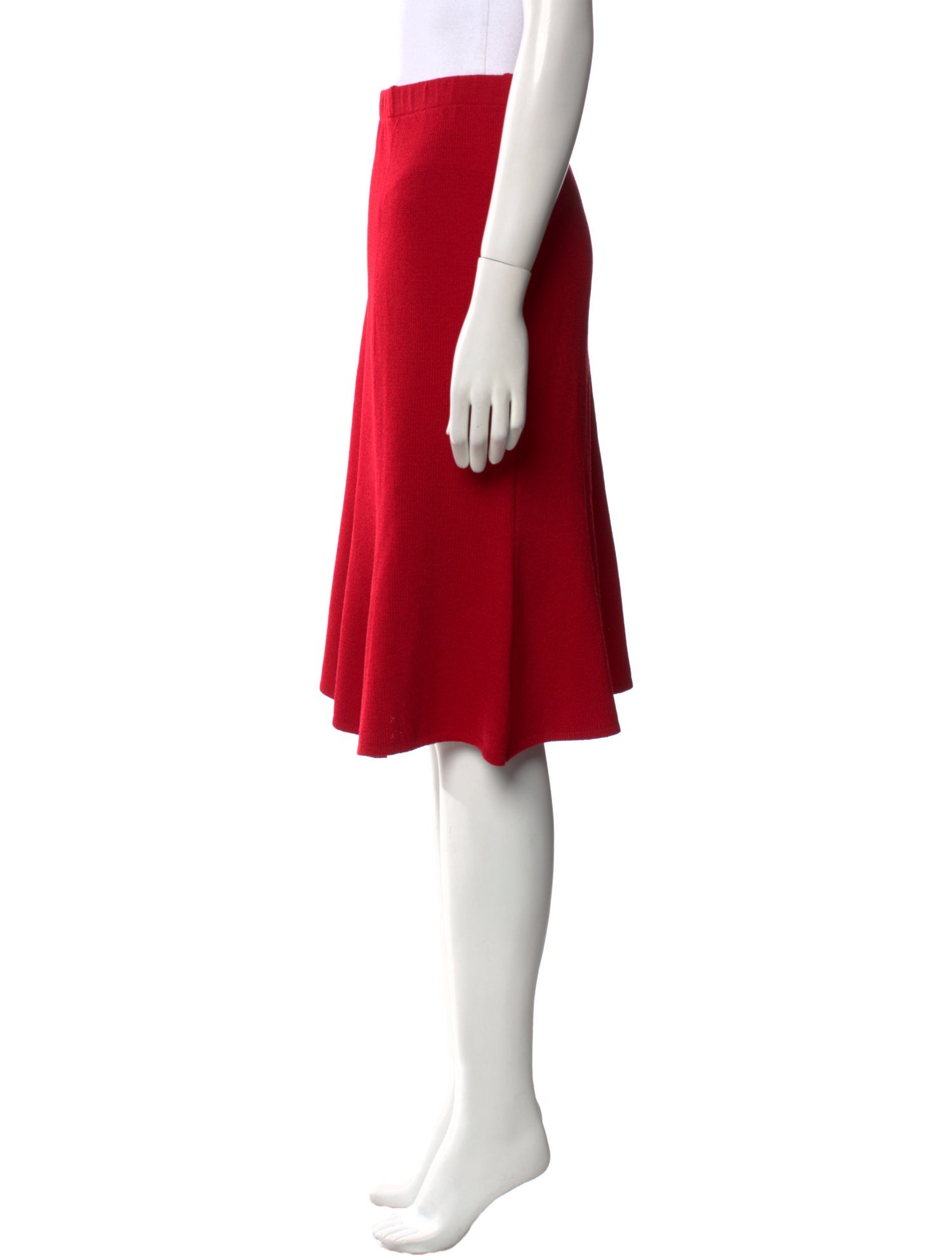 St. John Collection Wool Knee-Length Skirt