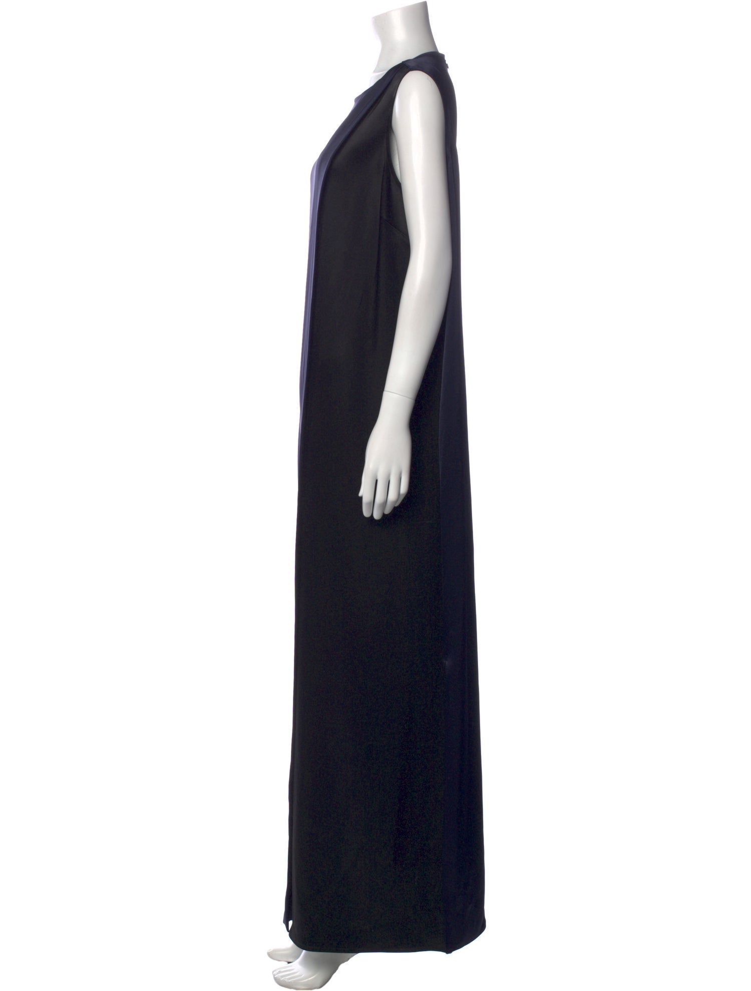 St. John Collection Scoop Neck Long Dress