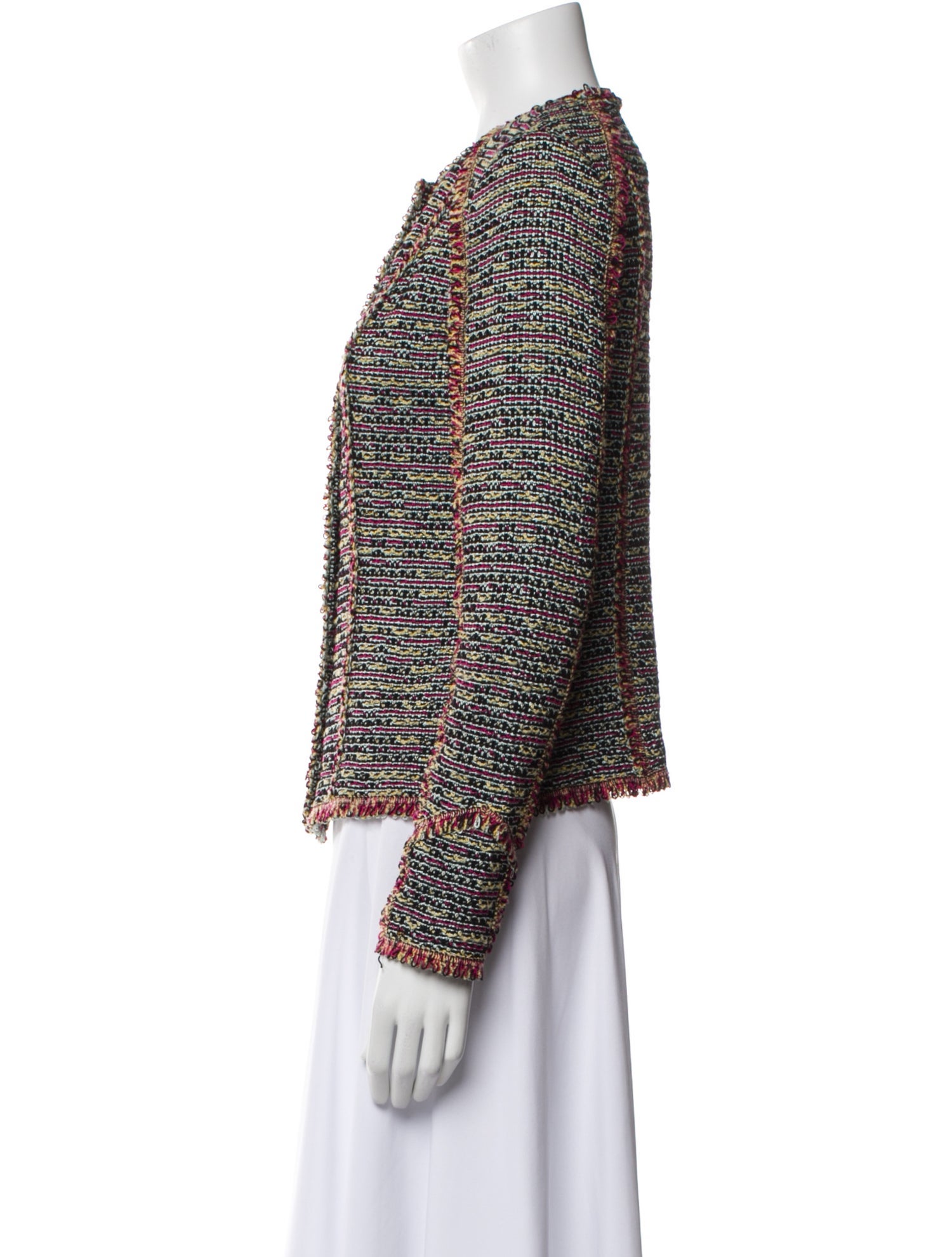 St. John Collection Tweed Pattern Evening Jacket