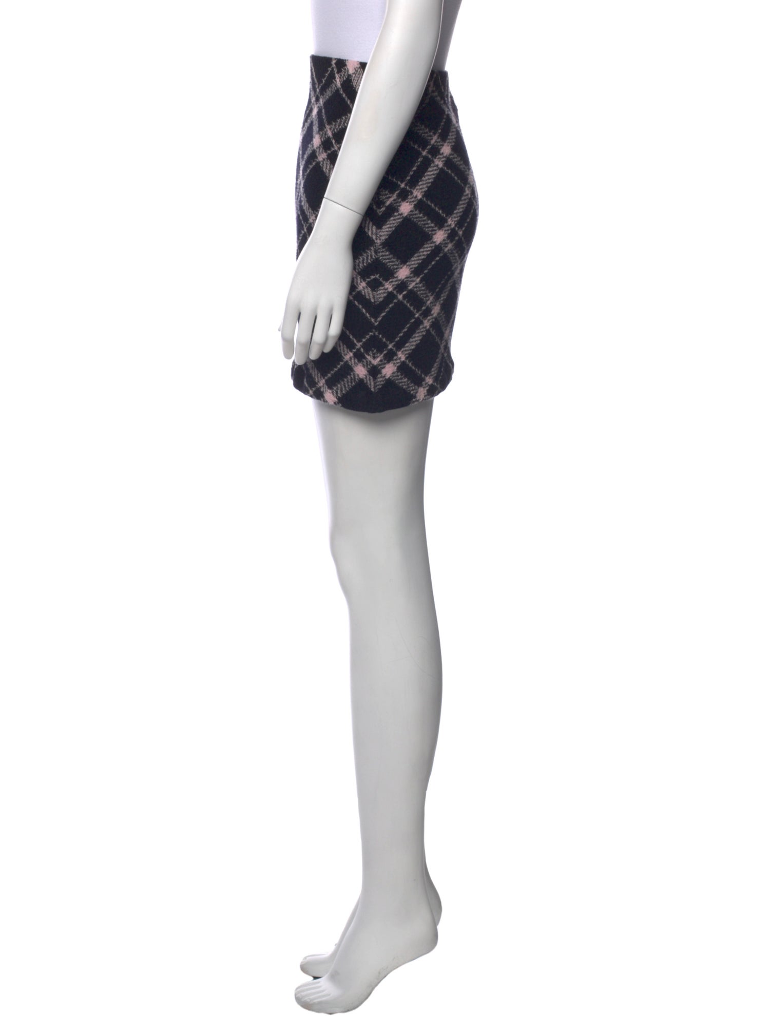 St. John Collection Wool Mini Skirt