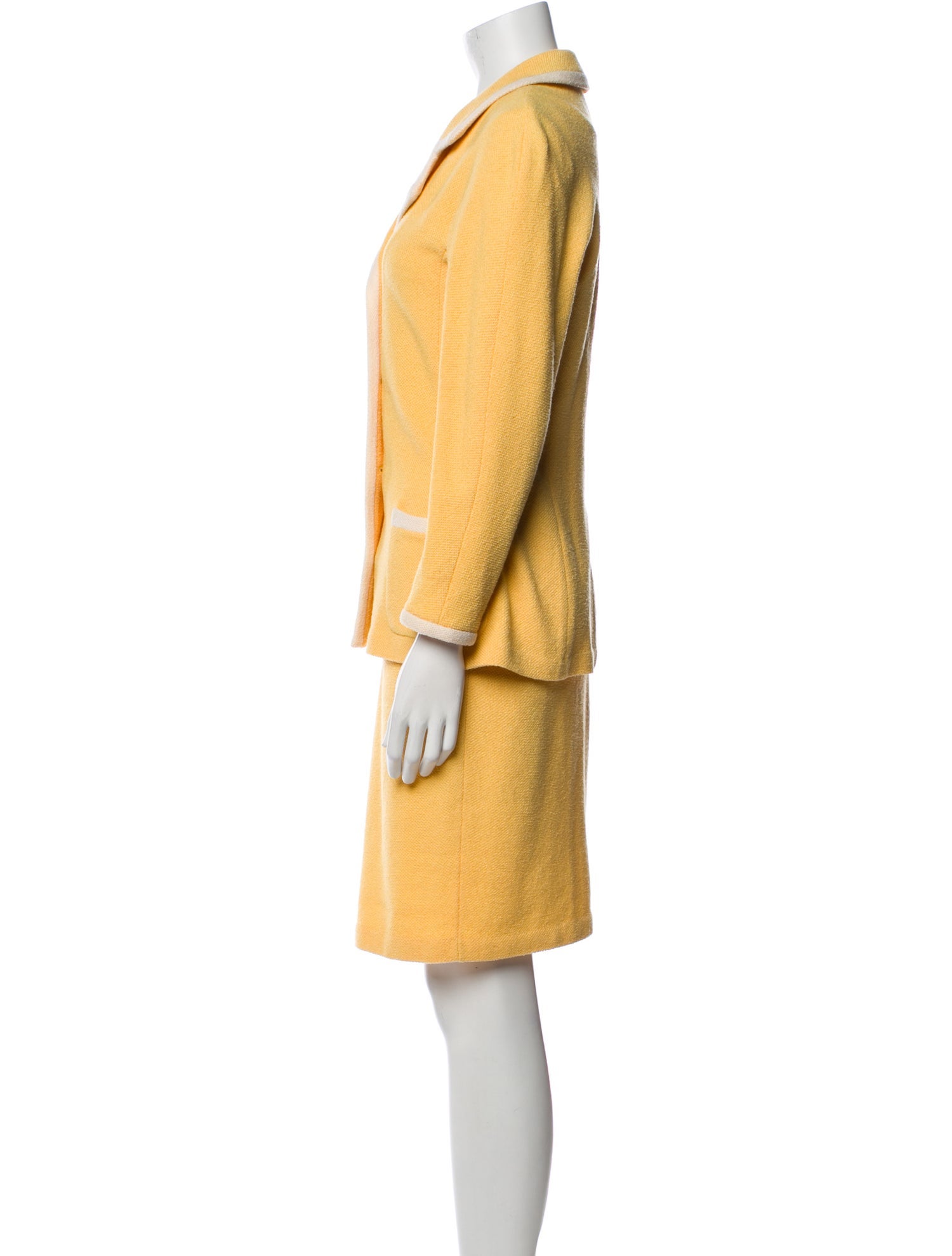 St. John Collection Studded Accents Skirt Set